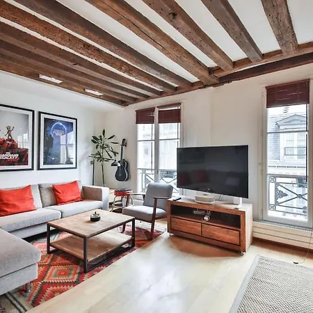 Apartment Typical Parisian Duplex#4pers#le Marais